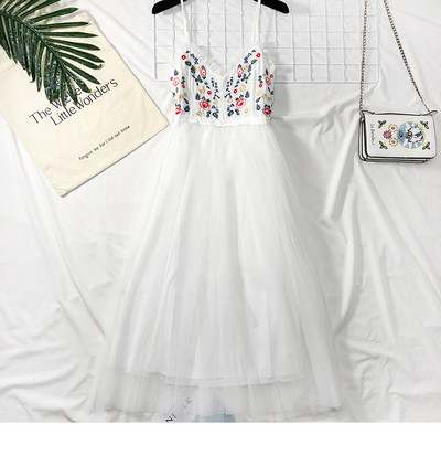 Rochie casual de dama cu motive florale in diferite culori