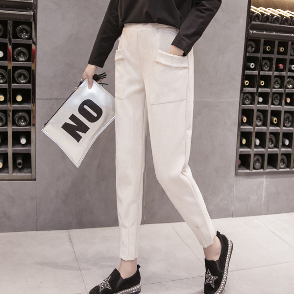 Modern, zsebes női nadrág több színben