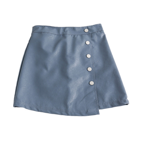 Aktuális női szoknya öko bőrből három színben