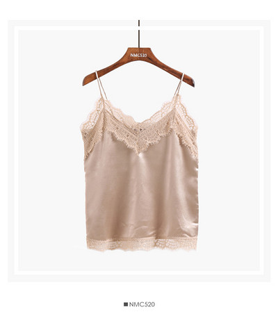 Stílusos női felső csipkével, különböző színekben