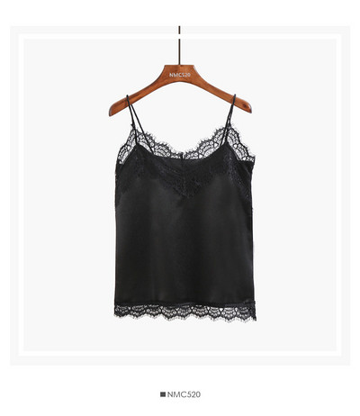 Stílusos női felső csipkével, különböző színekben