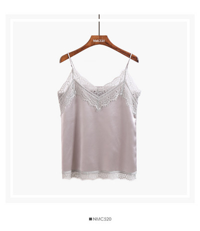 Stílusos női felső csipkével, különböző színekben