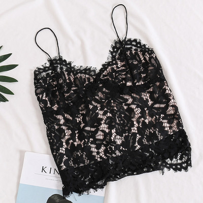 Maieu modern de dama cu dantela in patru culori