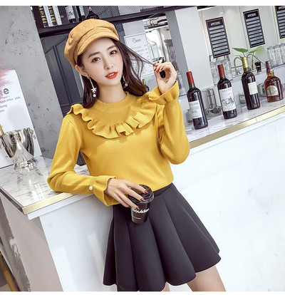 Modern női blúz, hosszú ujjal több színben