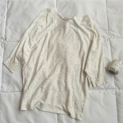 Modern női blúz fehér színben