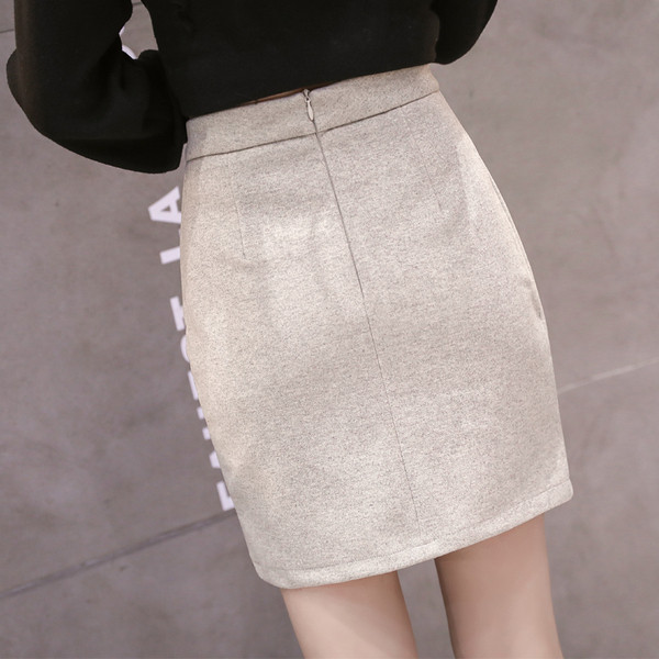 Fusta scurta dama model Slim in doua culori