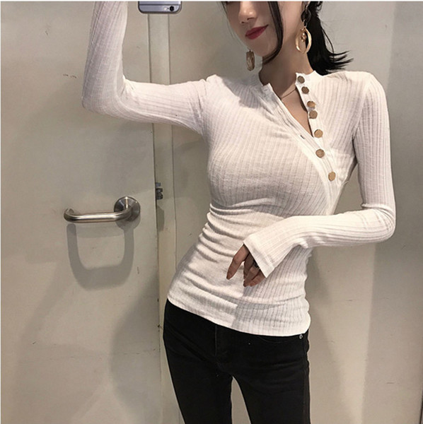 Aktuális női blúz oldalsó nyakkivágással, három színben