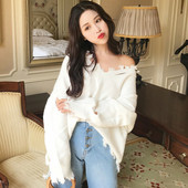 Lezser női blúz szakadt elemekkel három színben