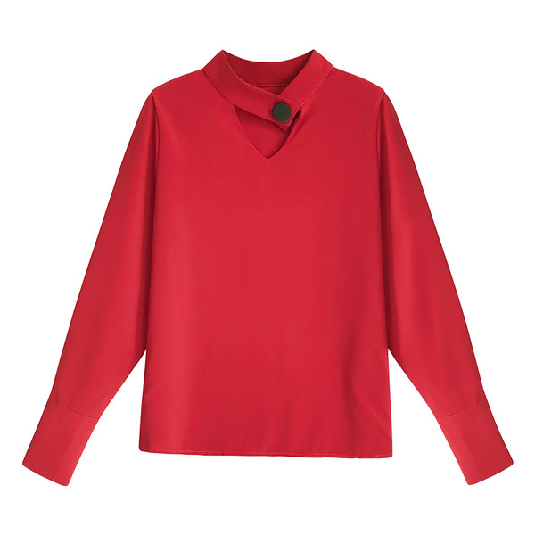 Stílusos női blúz több színben, hosszú ujjal