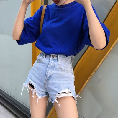 Alkalmi női póló érdekes hátrésszel több színben