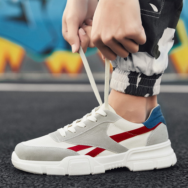 Alkalmi férfi tornacipő kényelmes talppal több színben