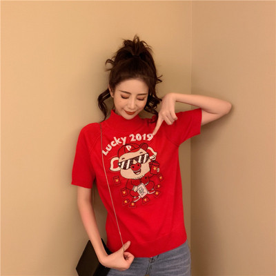 Alkalmi női póló magas gallérral - két modell