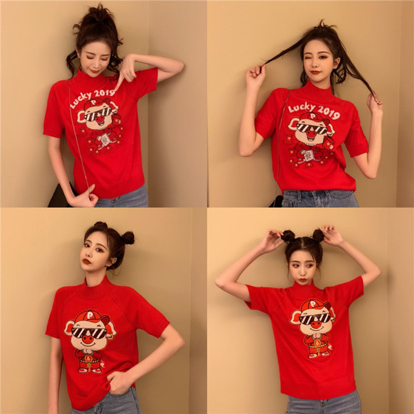 Alkalmi női póló magas gallérral - két modell