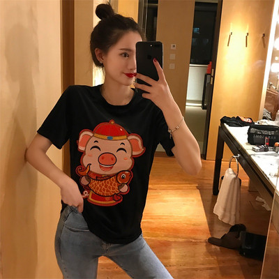 Γυναικείο T-shirt σε δύο χρώματα - δύο μοντέλα