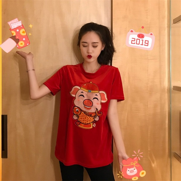 Γυναικείο T-shirt σε δύο χρώματα - δύο μοντέλα