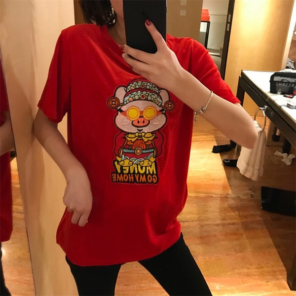 Γυναικείο T-shirt σε δύο χρώματα - δύο μοντέλα