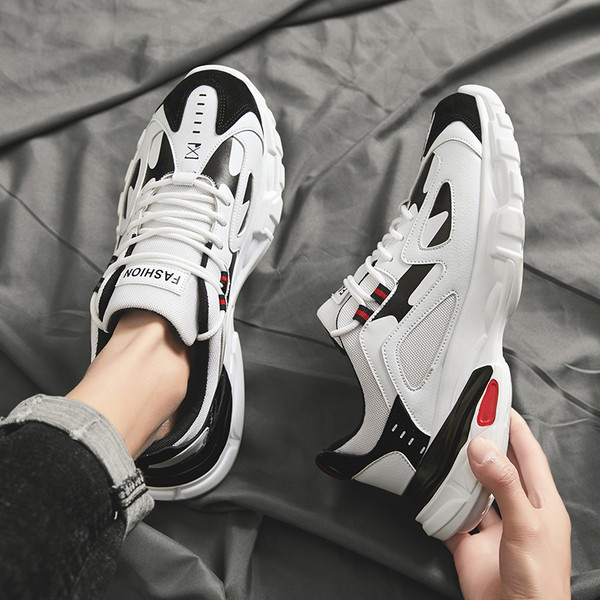 Modern, magas talpú férfi tornacipő több színben