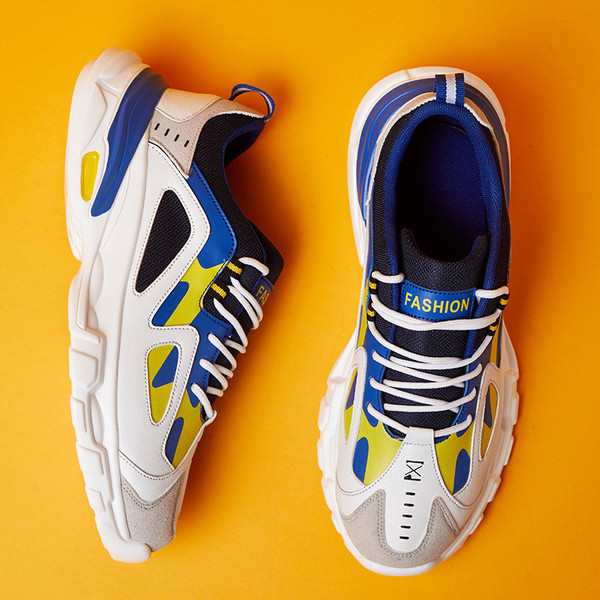 Modern, magas talpú férfi tornacipő több színben