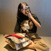 Női alkalmi póló több színben, rátéttel