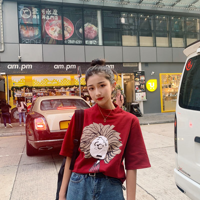 Női alkalmi póló több színben, rátéttel