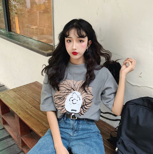 Női alkalmi póló több színben, rátéttel