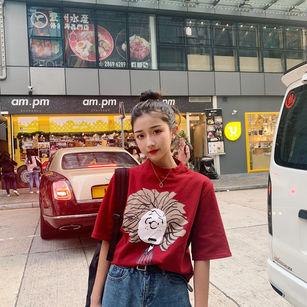 Női alkalmi póló több színben, rátéttel