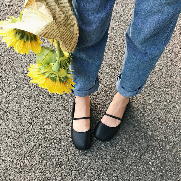 Pantofi de dama de primavara din piele ecologica in doua culori