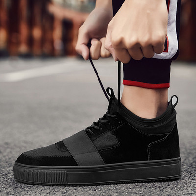 Új alkalmi férfi tornacipő sima modell három színben