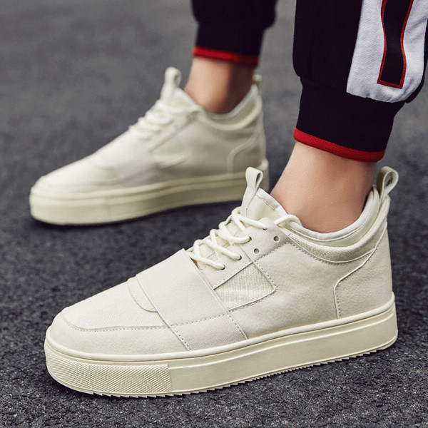 Új alkalmi férfi tornacipő sima modell három színben