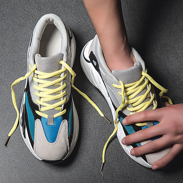 Sport-alkalmi kényelmes tornacipő három színben