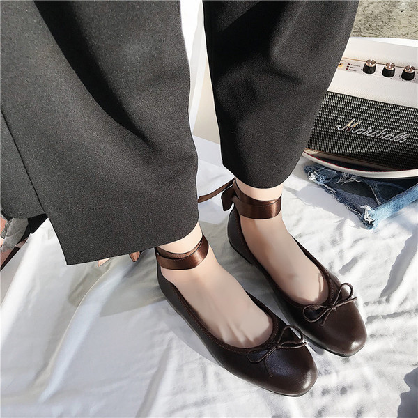 Női alkalmi cipő fekete és barna színben