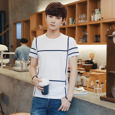 Férfi alkalmi pólómodell Slim öt színben