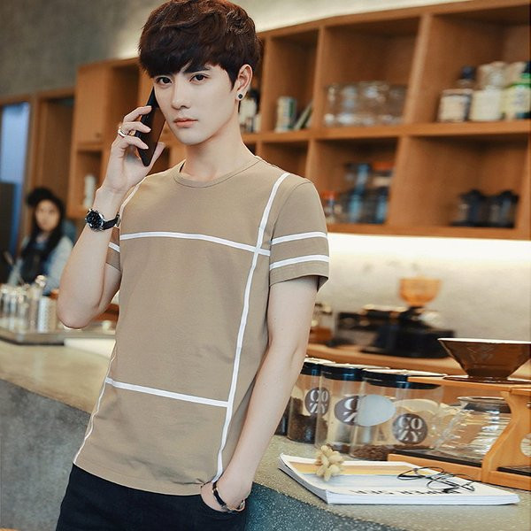 Férfi alkalmi pólómodell Slim öt színben