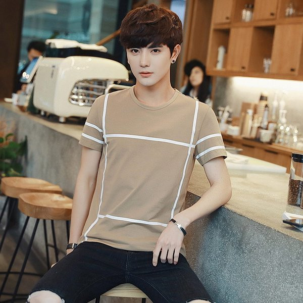 Férfi alkalmi pólómodell Slim öt színben