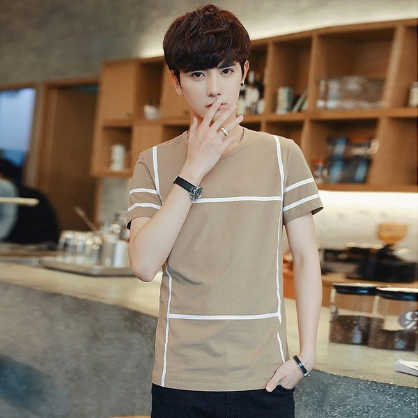 Férfi alkalmi pólómodell Slim öt színben