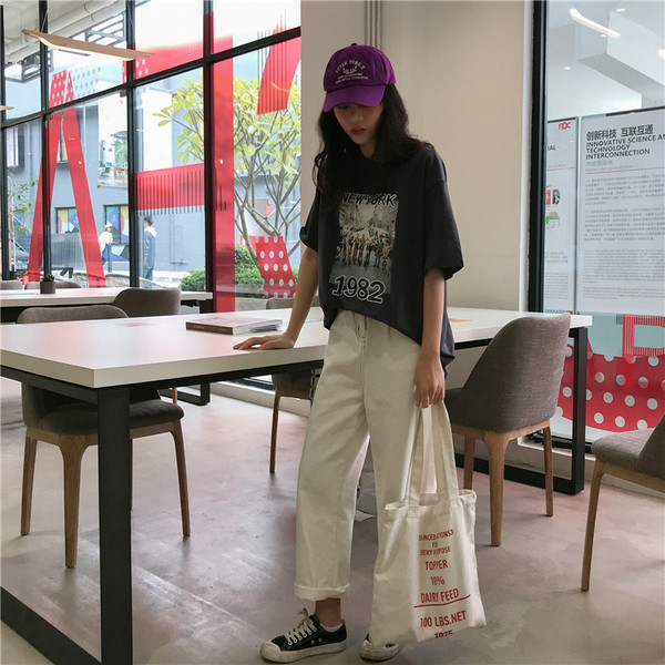 Lezser női póló két színben széles modellben