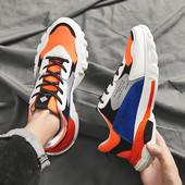 Új kényelmes férfi tornacipő több színben felirattal