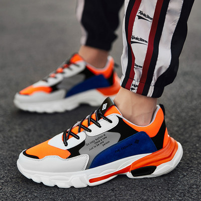 Új kényelmes férfi tornacipő több színben felirattal