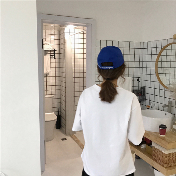 Casual γυναικείο μπλουζάκι με δύο χρώματα