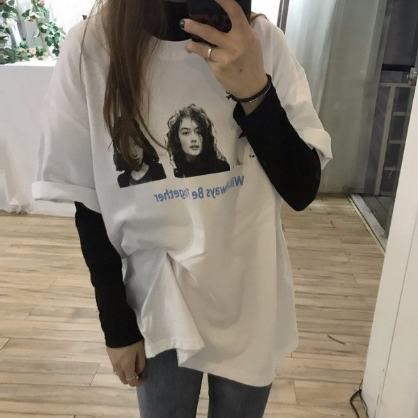 Tricou de dama modern model larg