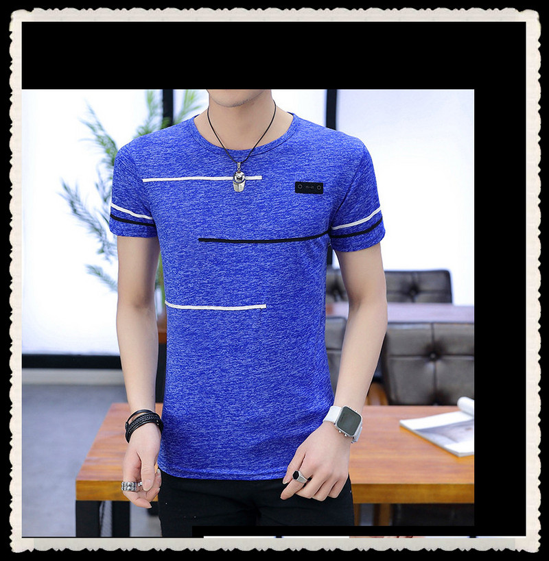 Tricou modern pentru bărbați model Slim în patru culori