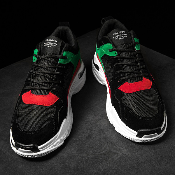 Vastag talpú férfi tornacipő többféle színben