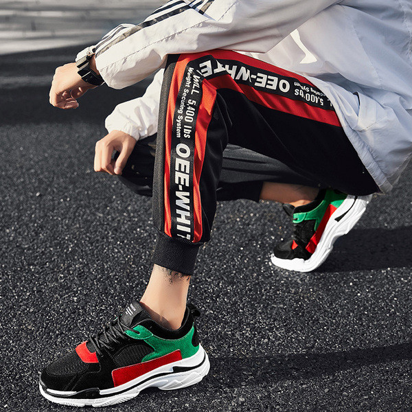 Vastag talpú férfi tornacipő többféle színben