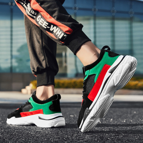 Vastag talpú férfi tornacipő többféle színben