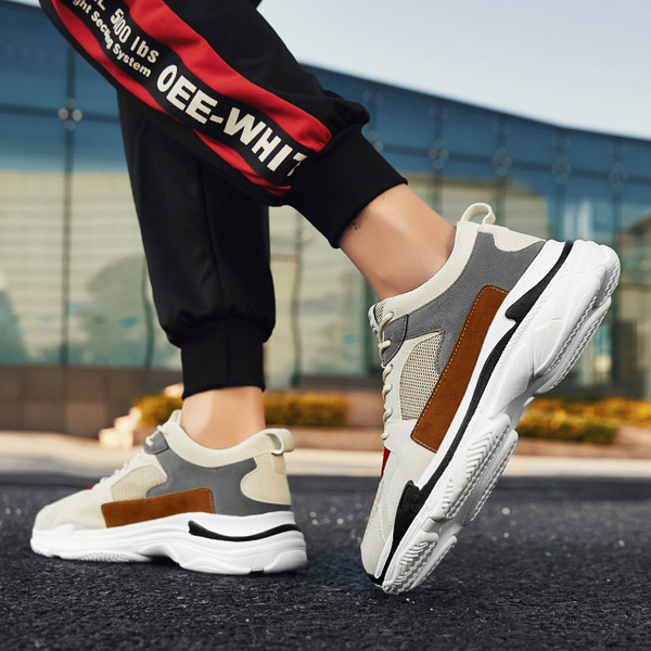 Vastag talpú férfi tornacipő többféle színben