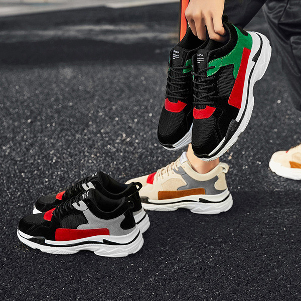 Vastag talpú férfi tornacipő többféle színben