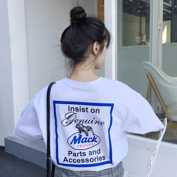 Női alkalmi póló három színben felirattal