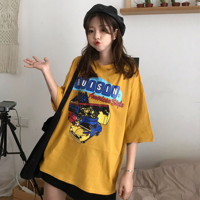 Γυναικεία casual T-shirt με τρία χρώματα