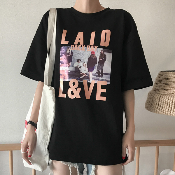 Modern női póló három színben