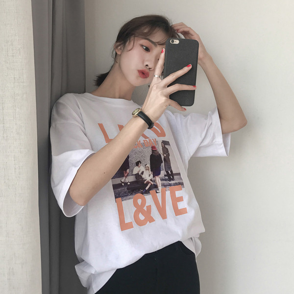 Modern női póló három színben